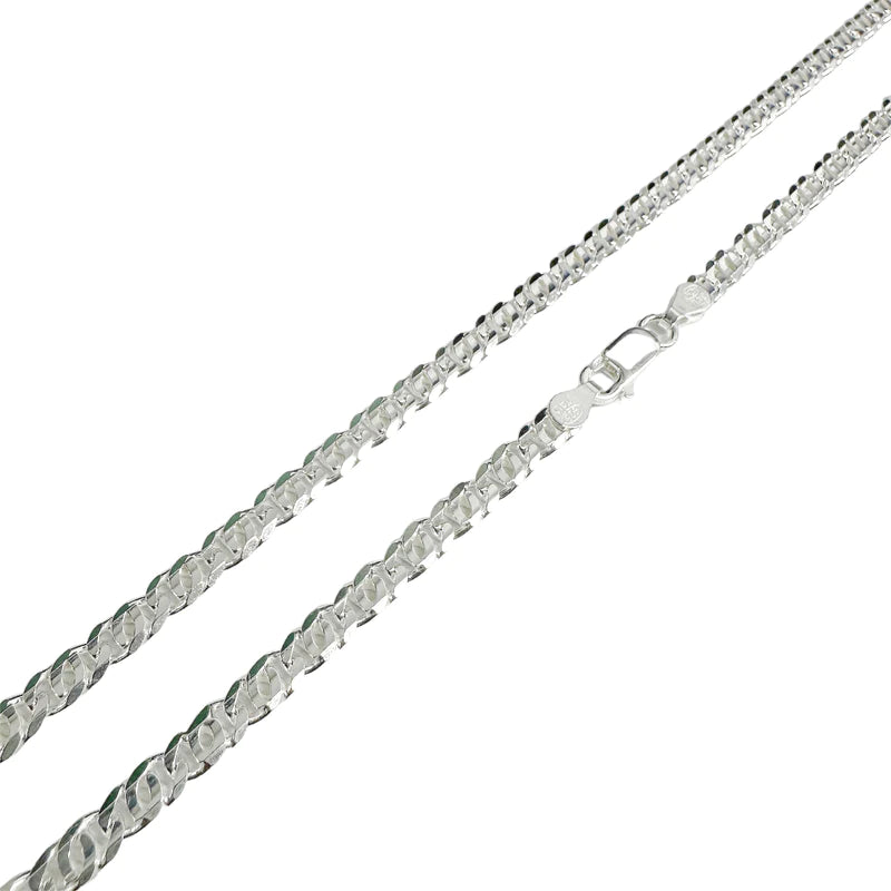 Tiger Eye Curb Link Chain