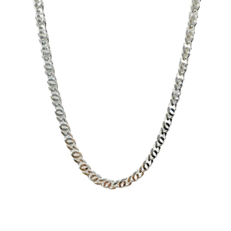 Tiger Eye Curb Link Chain