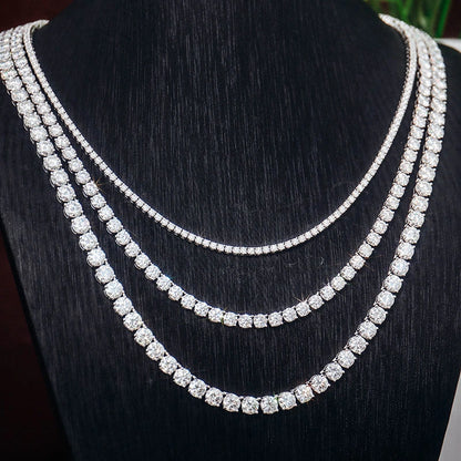 Moissanite Tennis Chain