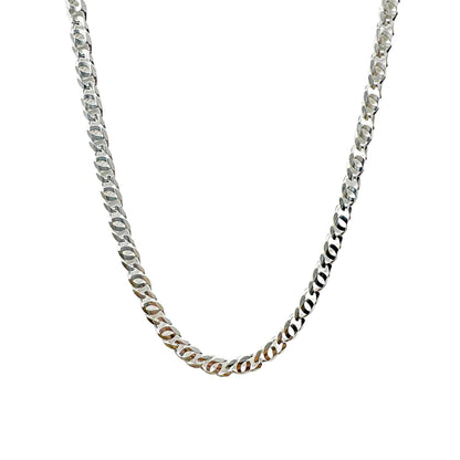 Tiger Eye Curb Link Chain