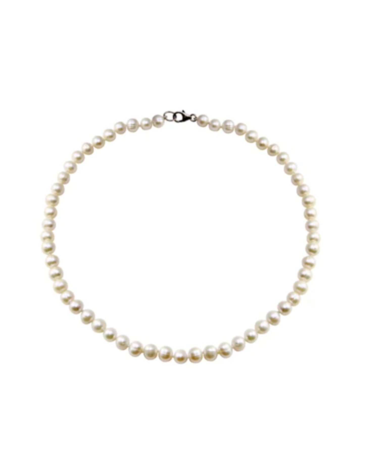 Fresh Water White Pearl Necklace